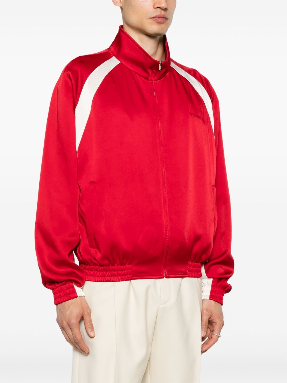 embroidered-logo sweatshirt - 3
