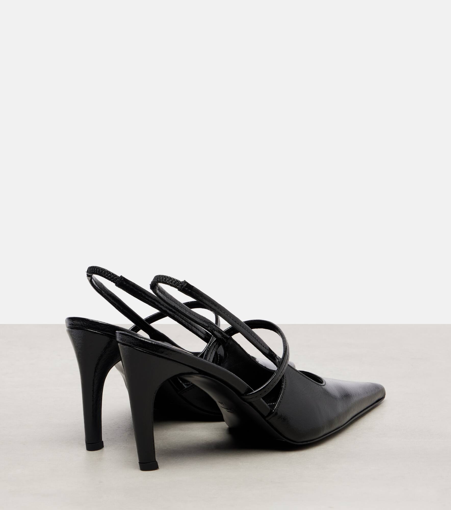 Leather slingback pumps - 2
