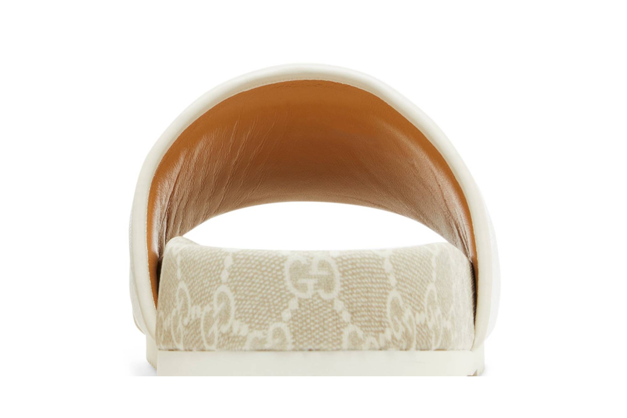 Gucci GG Supreme Sandal 'White' - 7