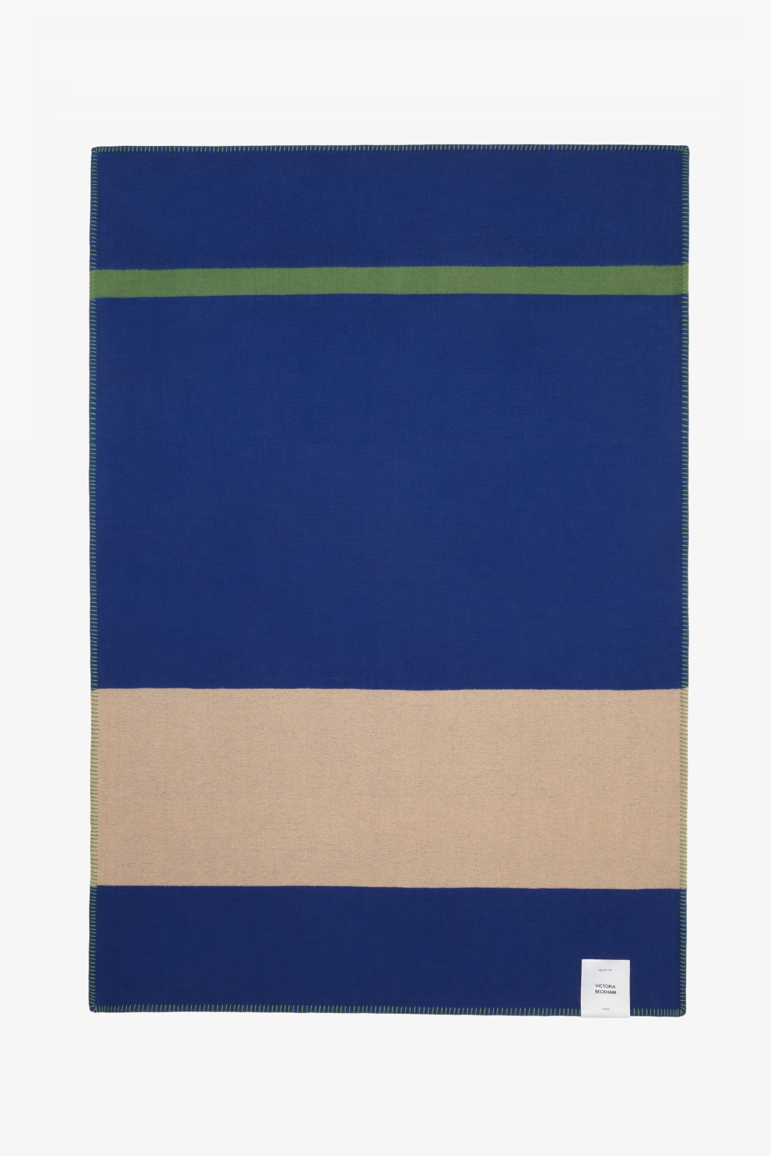 Posh Blanket in Navy & Cream - 1