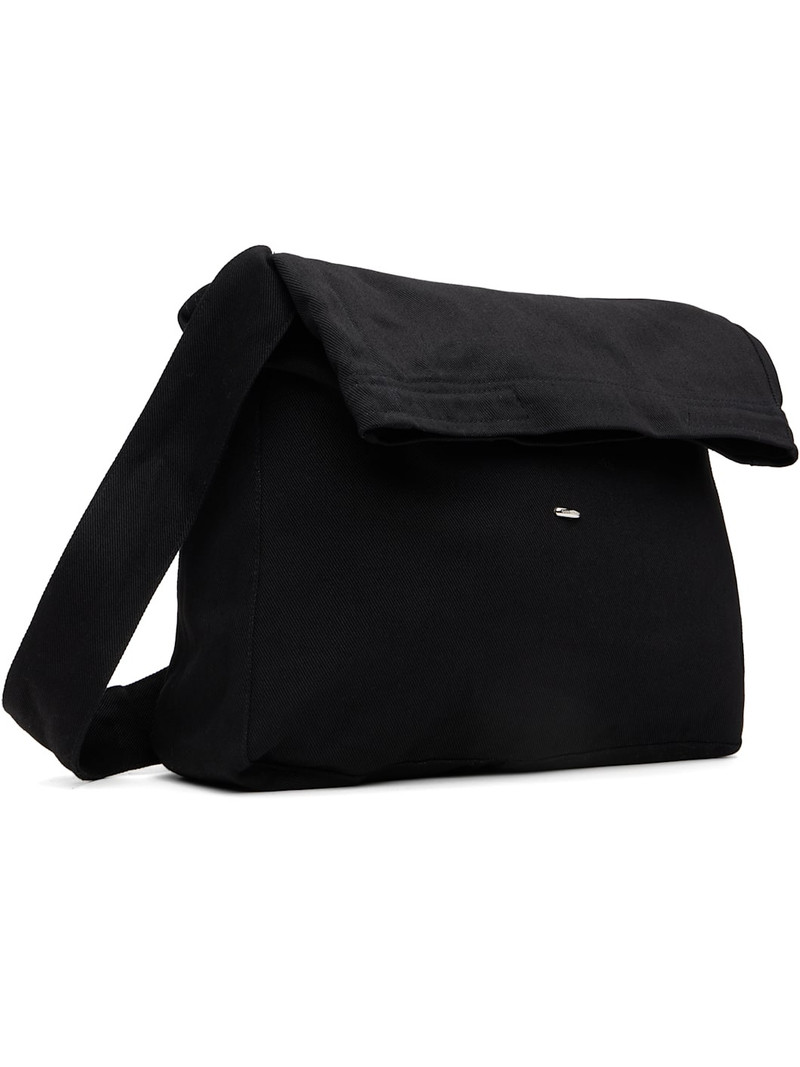 Our Legacy Black Sling Bag outlook