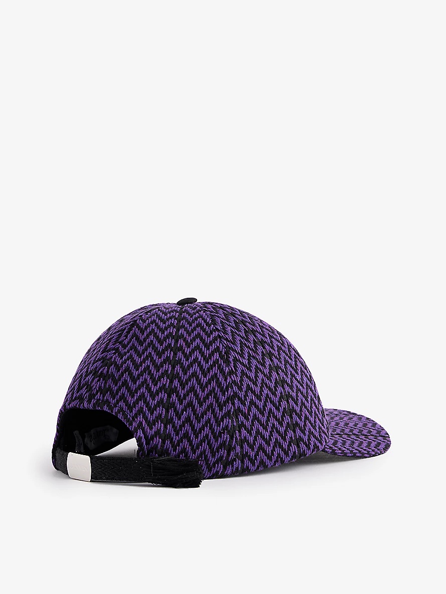 LANVIN x Future Curb branded cotton-blend cap - 3