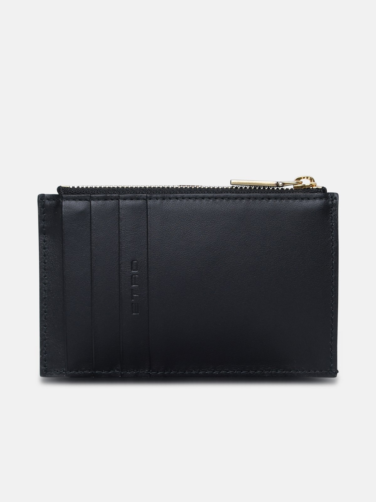 BLACK LEATHER WALLET - 3