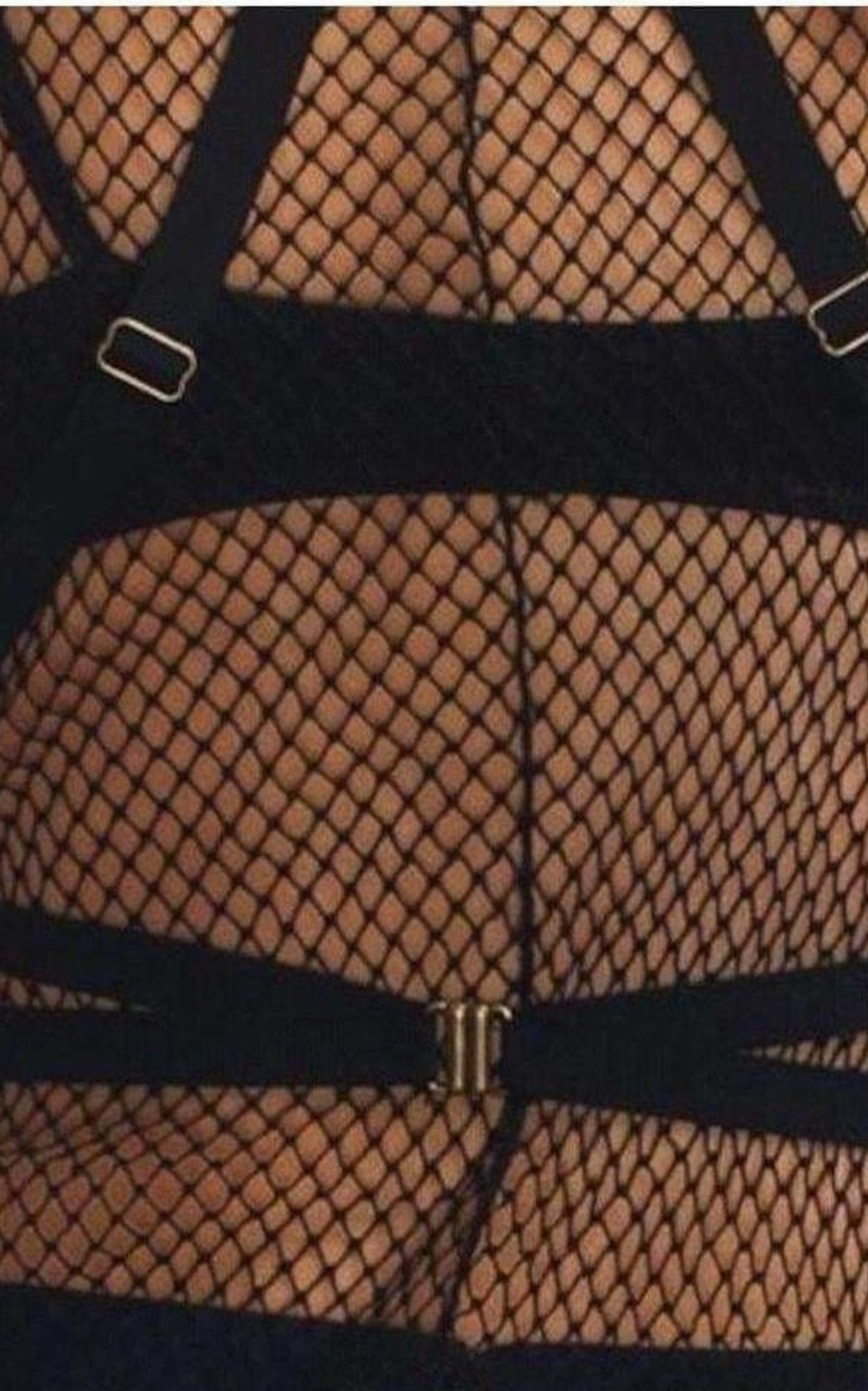 Fishnet Harness Tank Top - 7