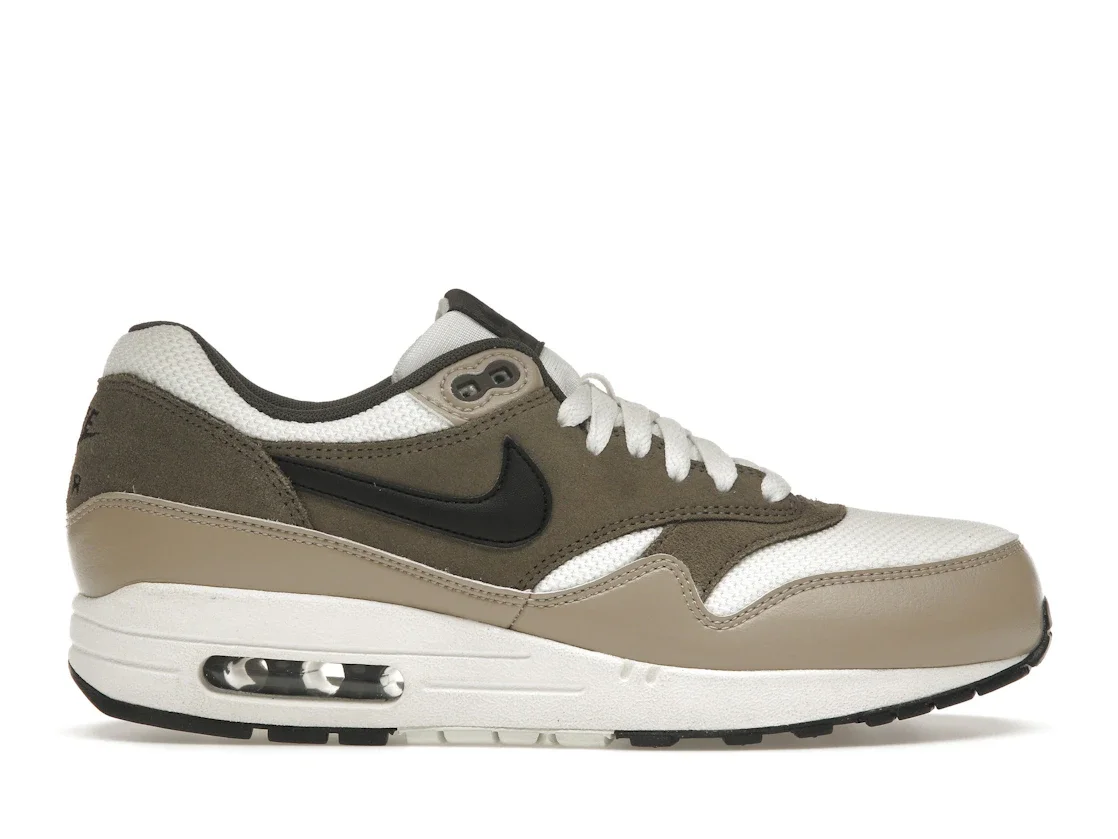 Nike Air Max1 Essential Summit White/Black-Dark Dune - 1