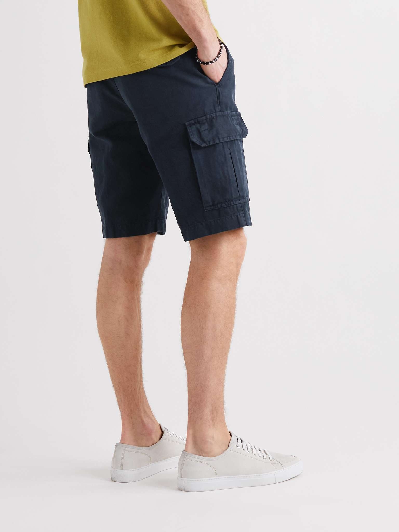 Linen Bermuda Shorts - 4