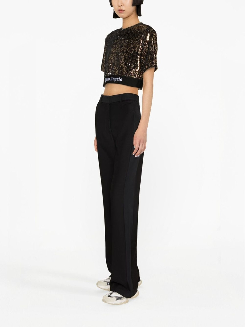 sequin-embellished 작물 정상 3