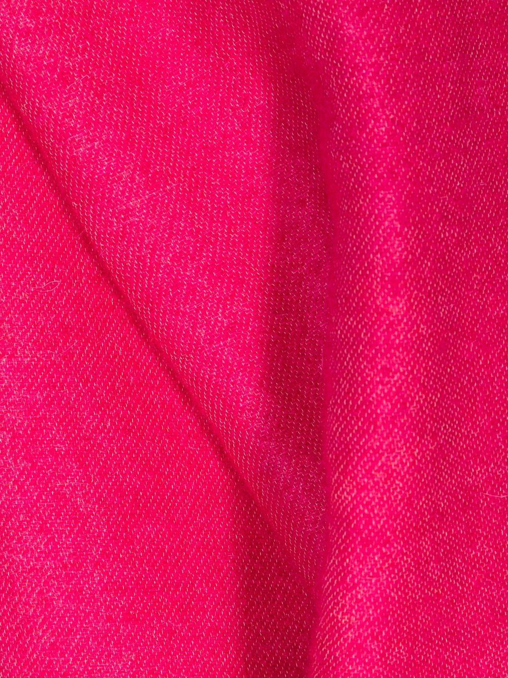 logo-print scarf - 3