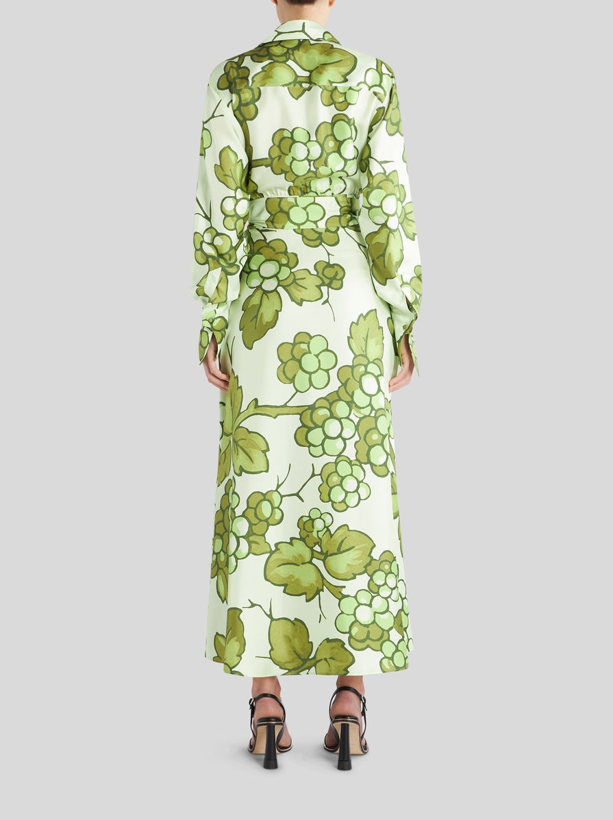 WRAP DRESS WITH BERRY PRINT - 4