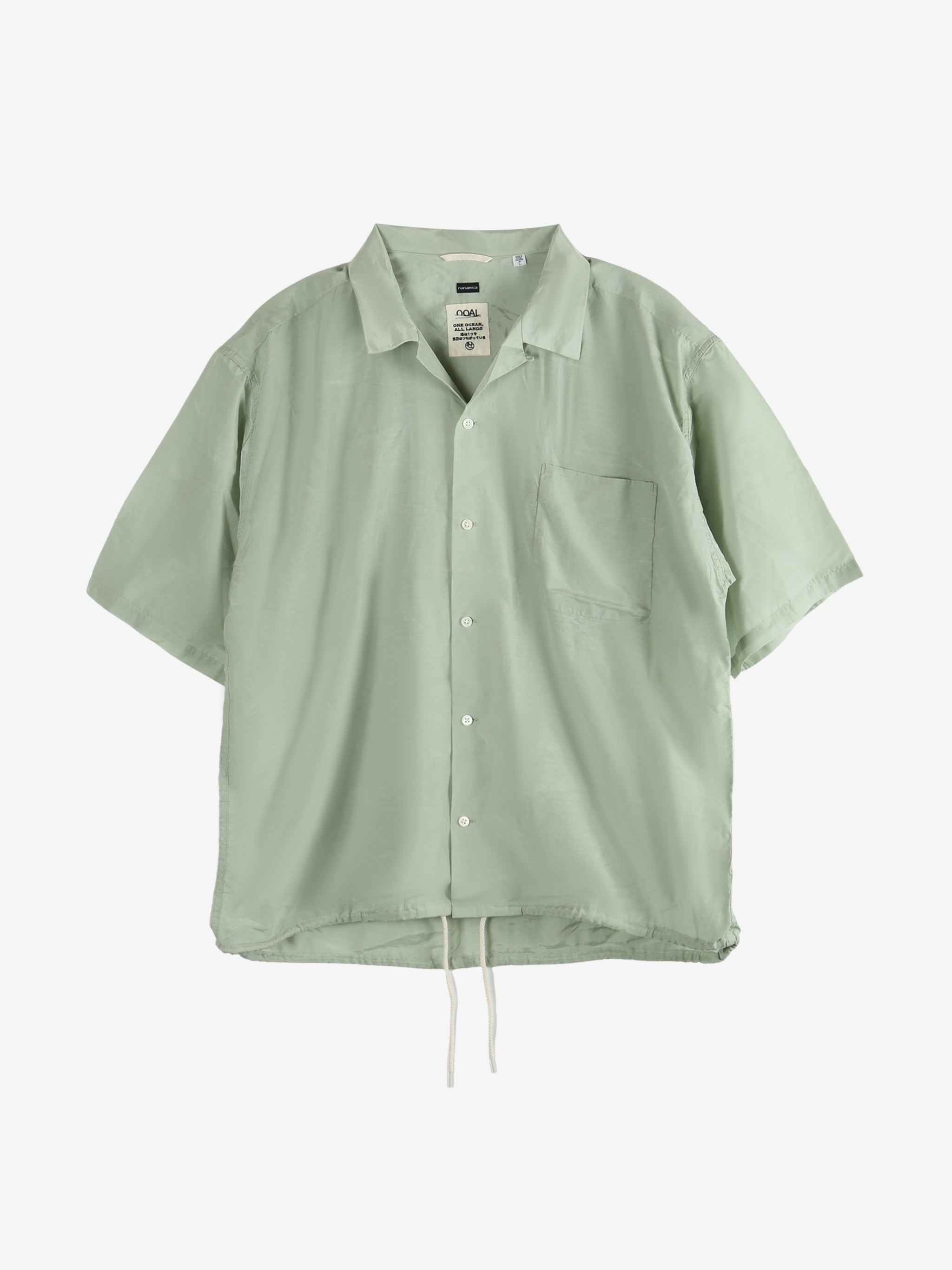 NANAMICA - Men Open Collar Shirt - 5