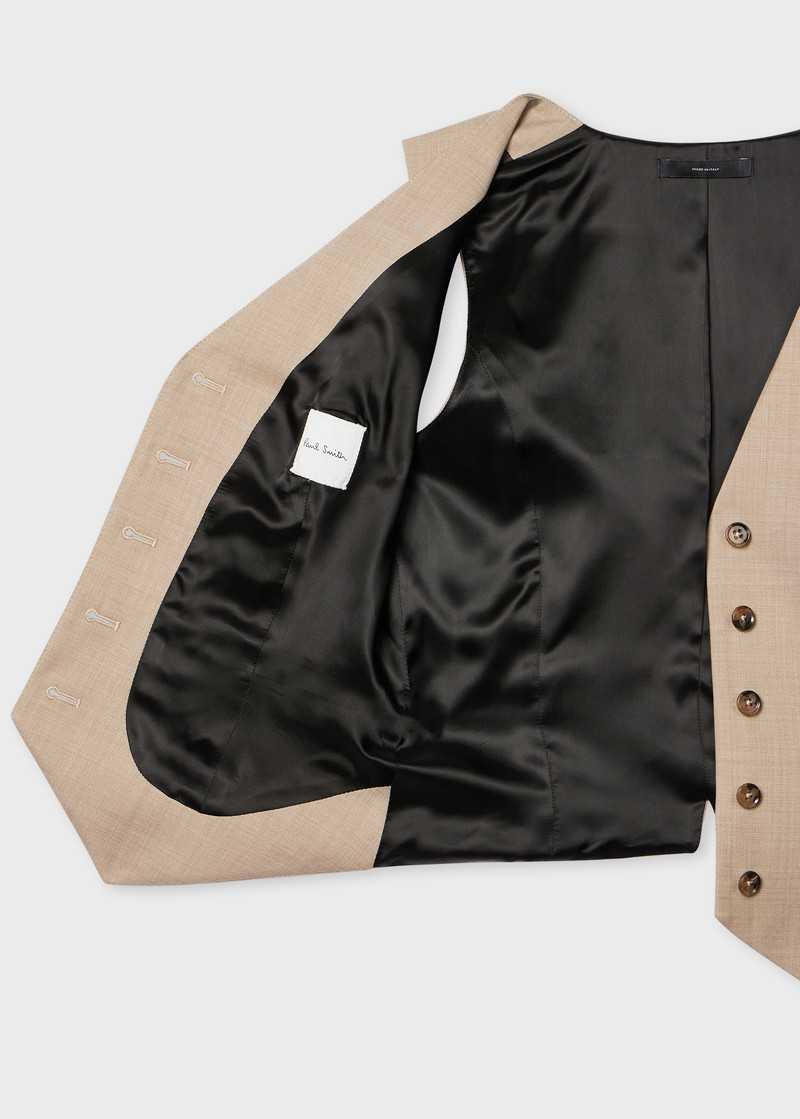 여행에 한 벌 - Women's Stone Wool Waistcoat & Tailored 스커트 4