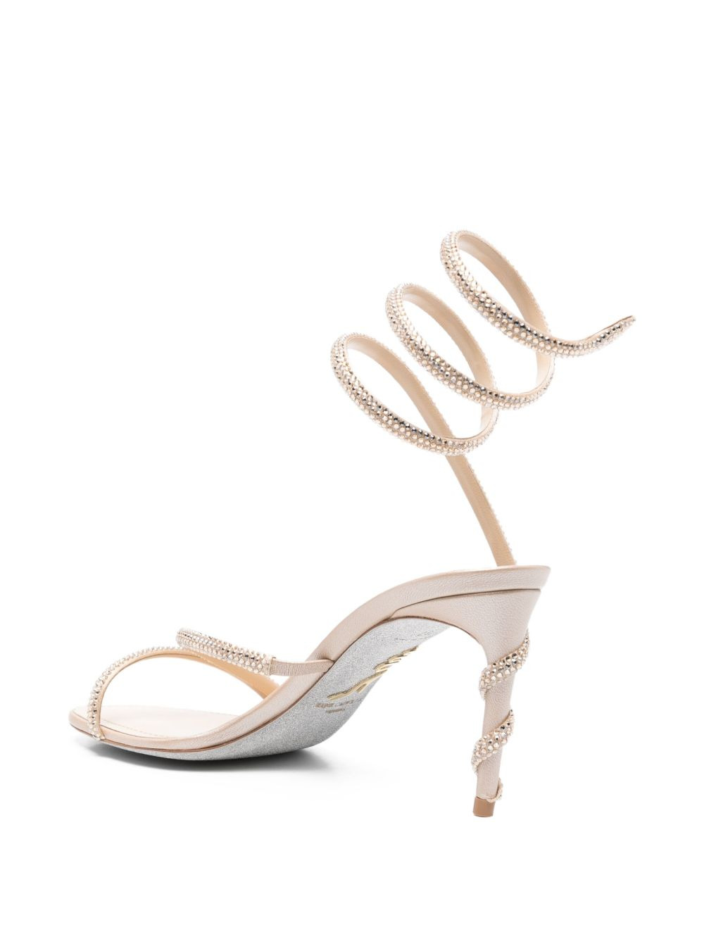 80mm Margot spiral-embellished sandals - 3