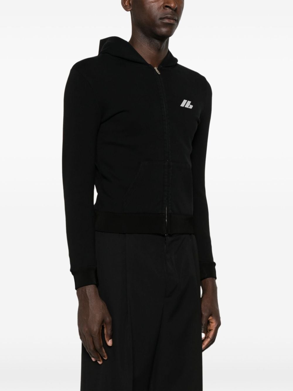 BALENCIAGA＊パーカー（Activewear jersey full-zip hoodie） BALENCIAGA Activewear zip-up hoodie | REVERSIBLE