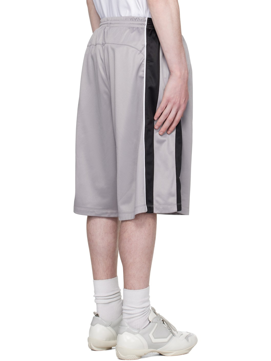 Gray Se11done Track Shorts - 3