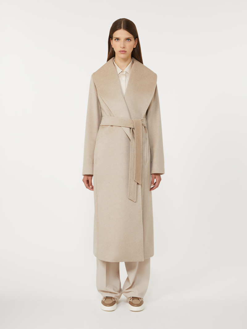ARDEA1234 Cashmere coat with zibeline finish 3
