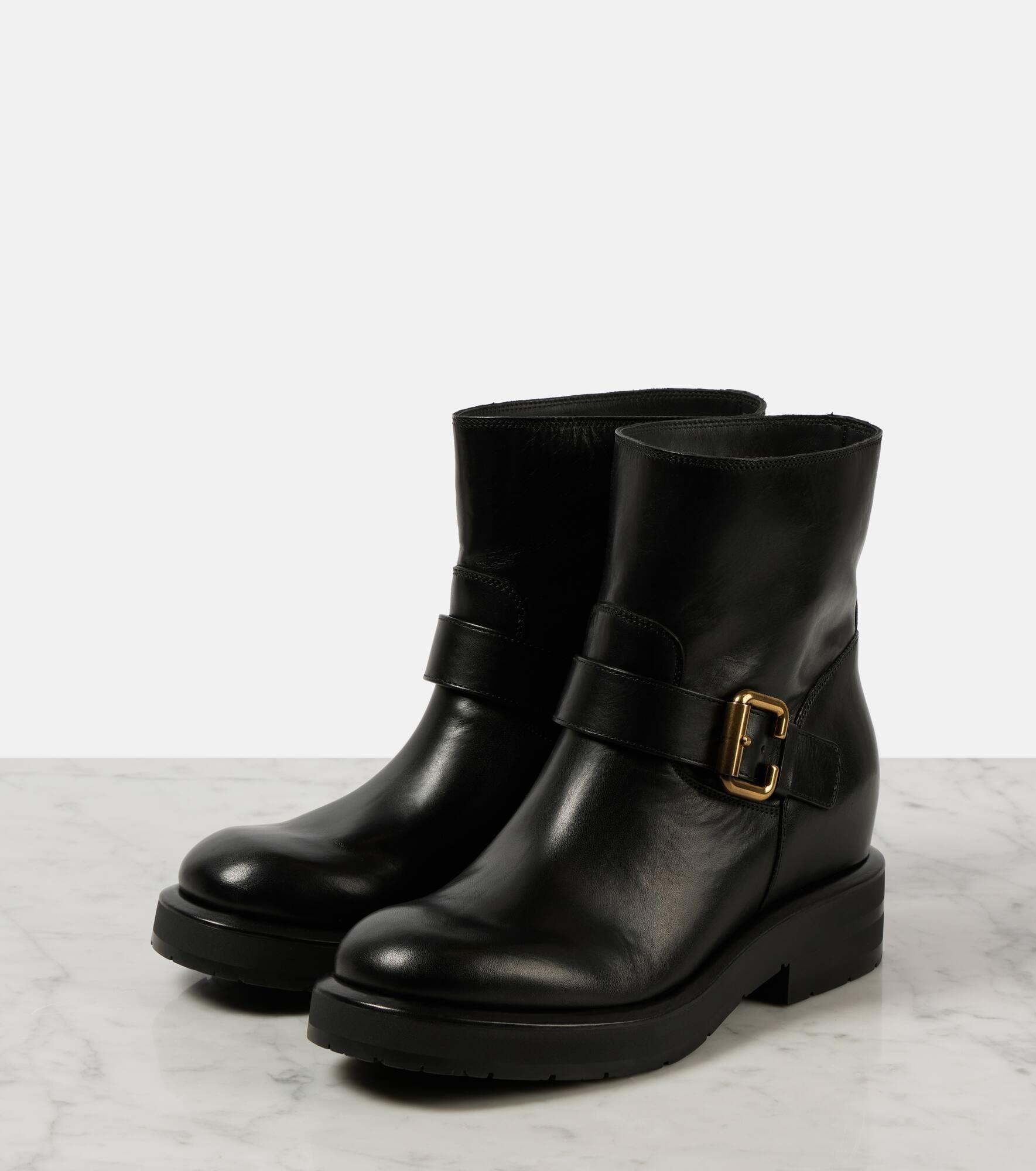 Coddington leather ankle boots - 5