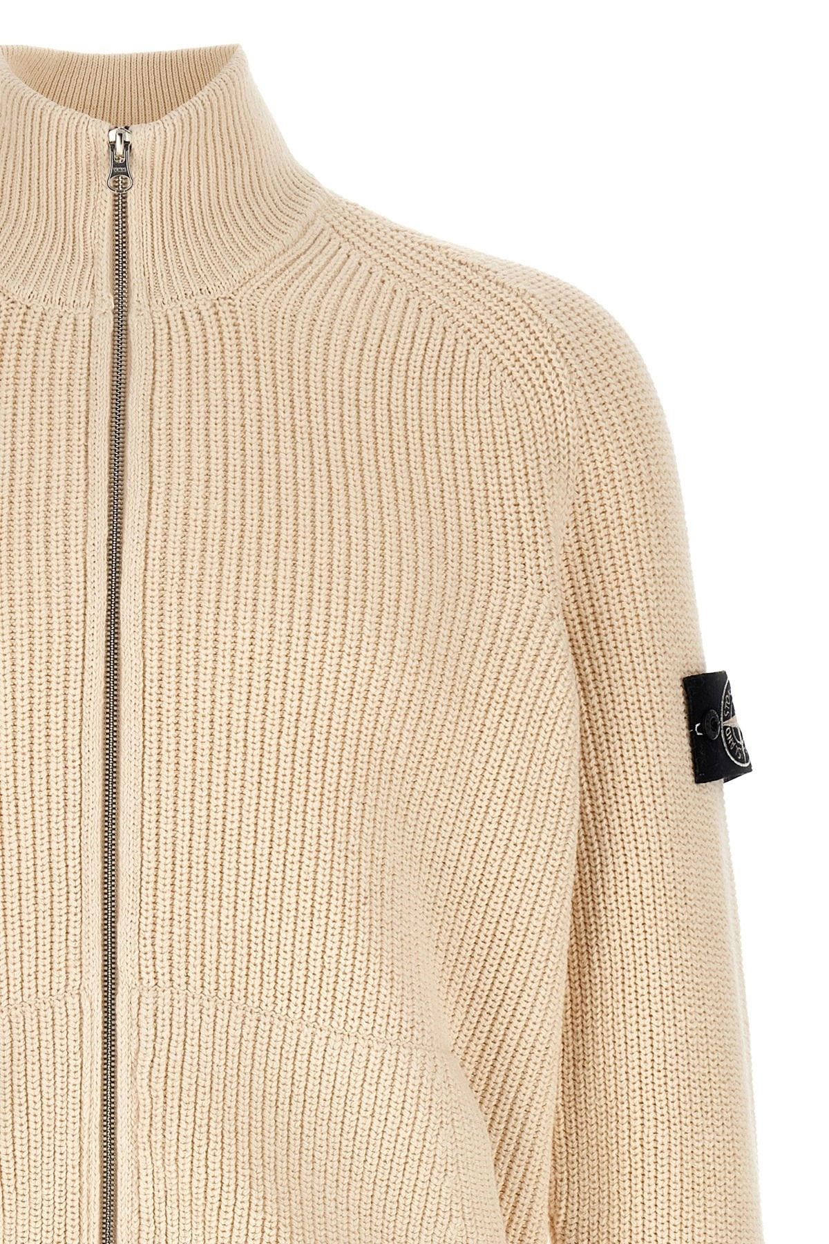 Logo badge cardigan - 3