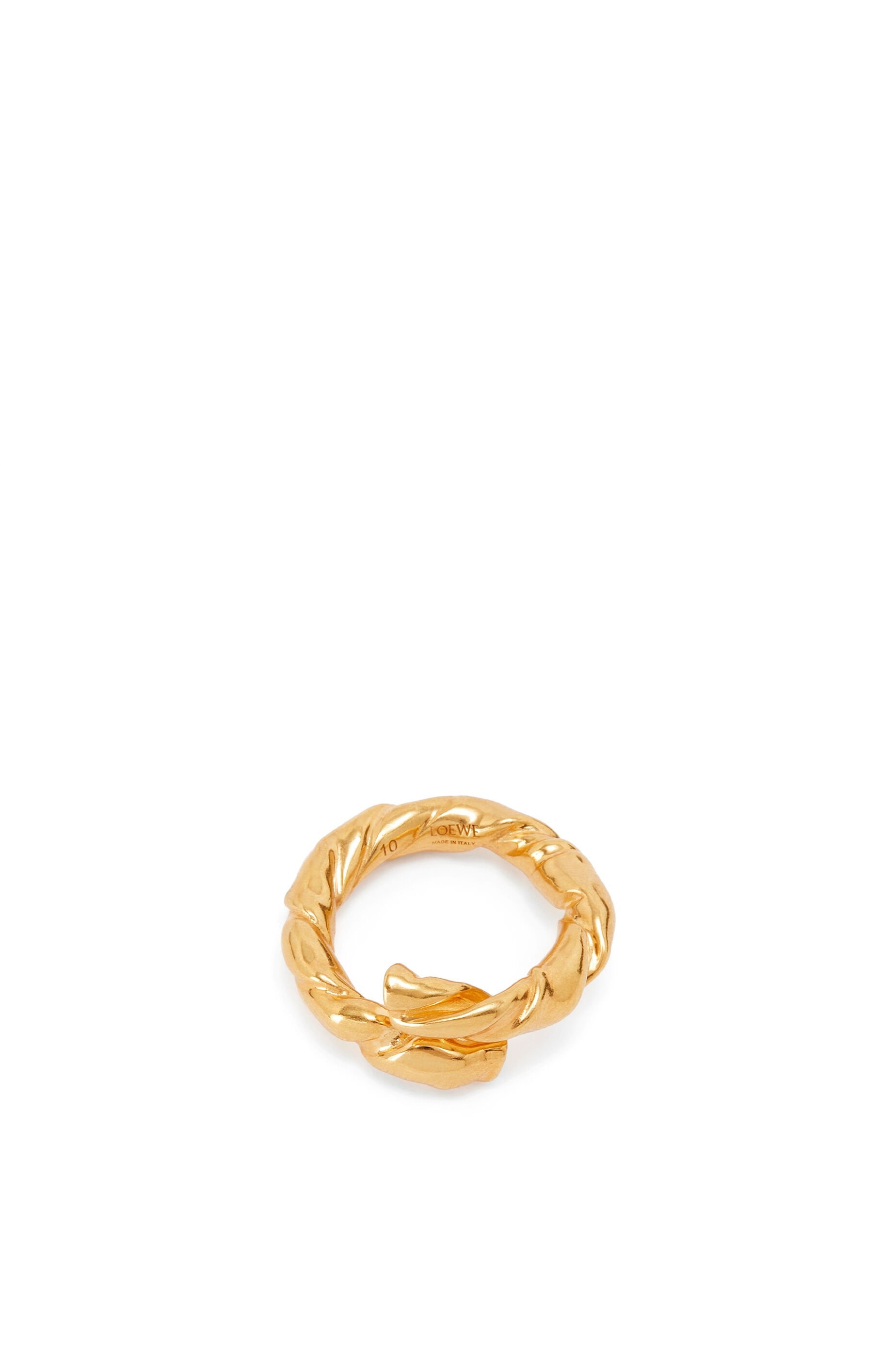 Nappa twist ring in sterling silver - 3