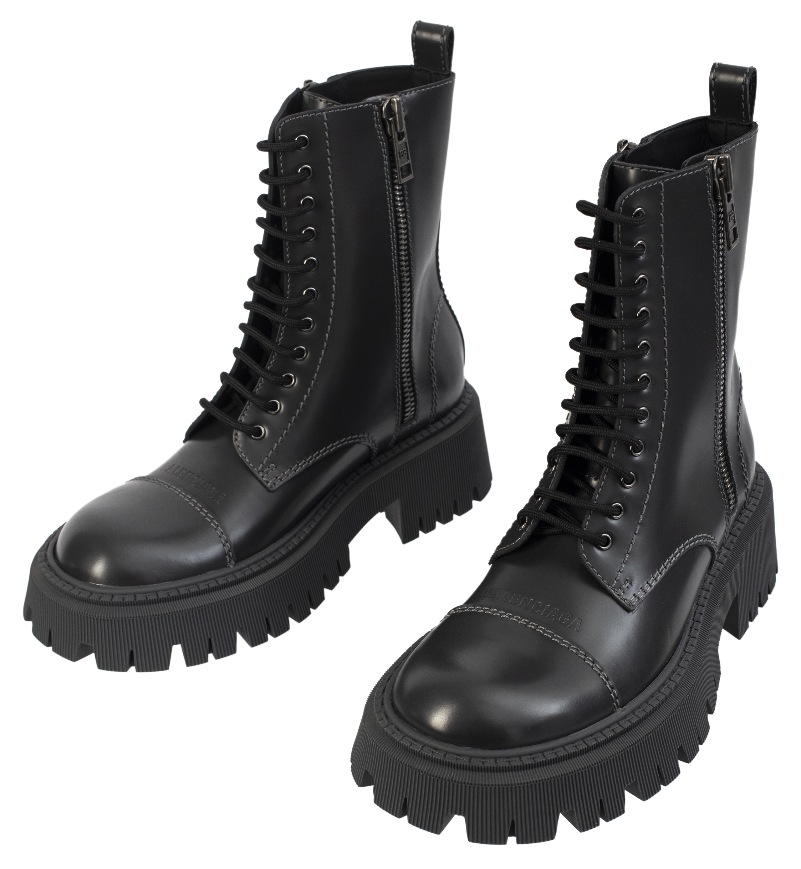 TRACTOR 20MM LACE UP BOOTS - 2