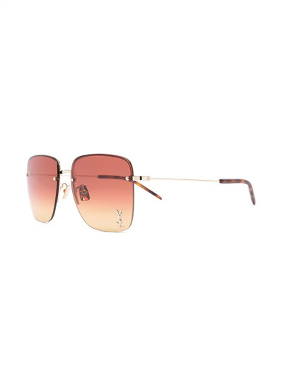 SAINT LAURENT SL312 square-frame sunglasses outlook