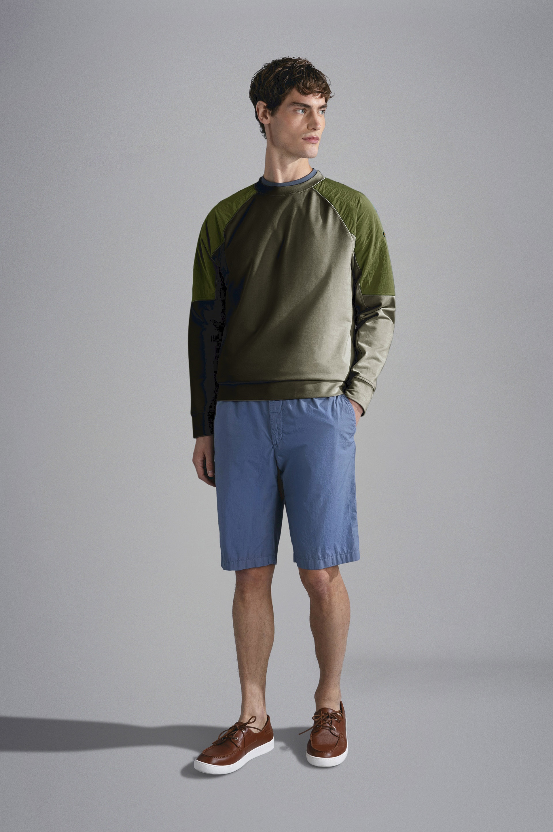 STRETCH COTTON SWEATSHIRT - 2