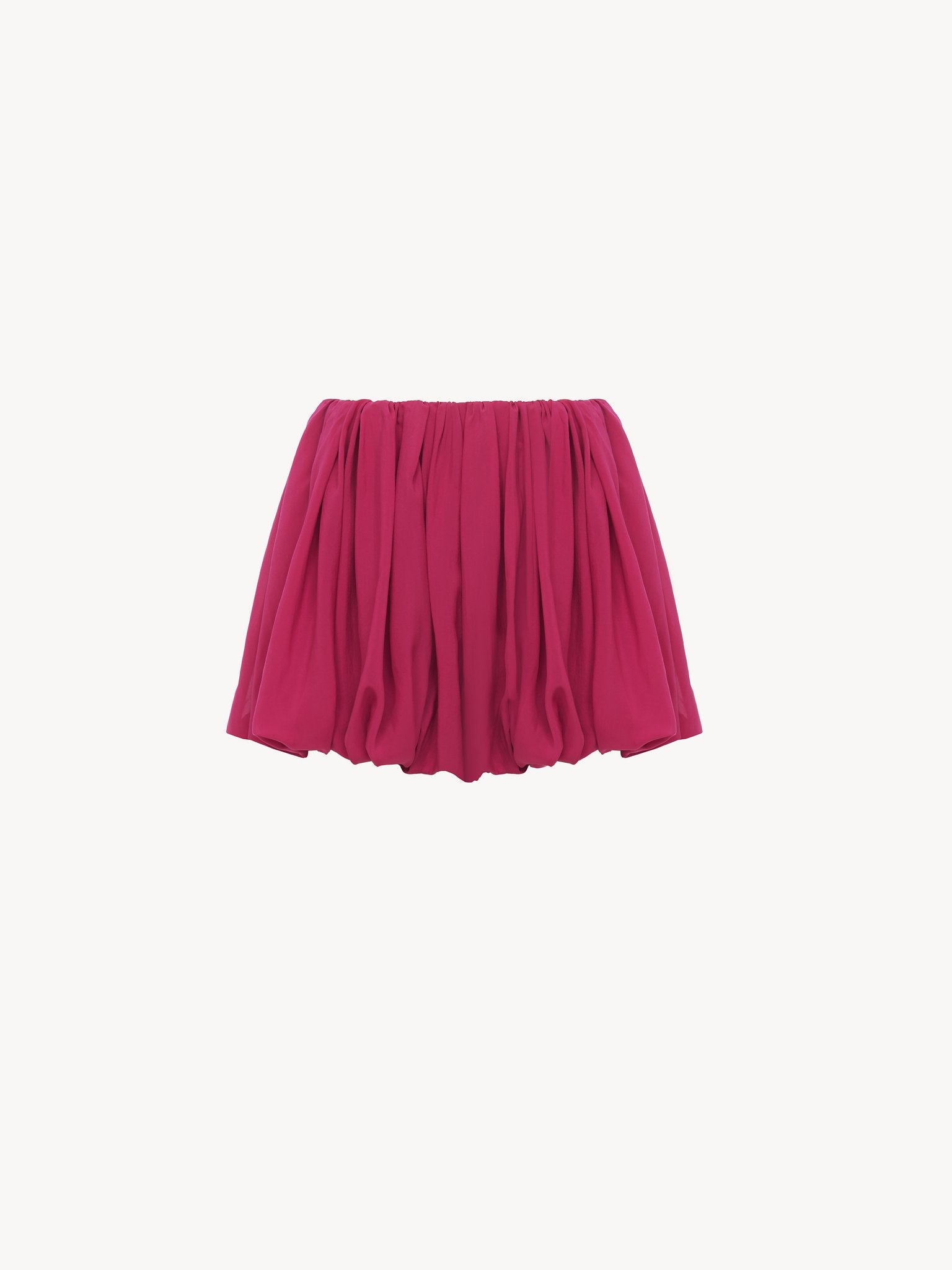 MINI BLOOMER SHORTS IN SILK CHARMEUSE - 2
