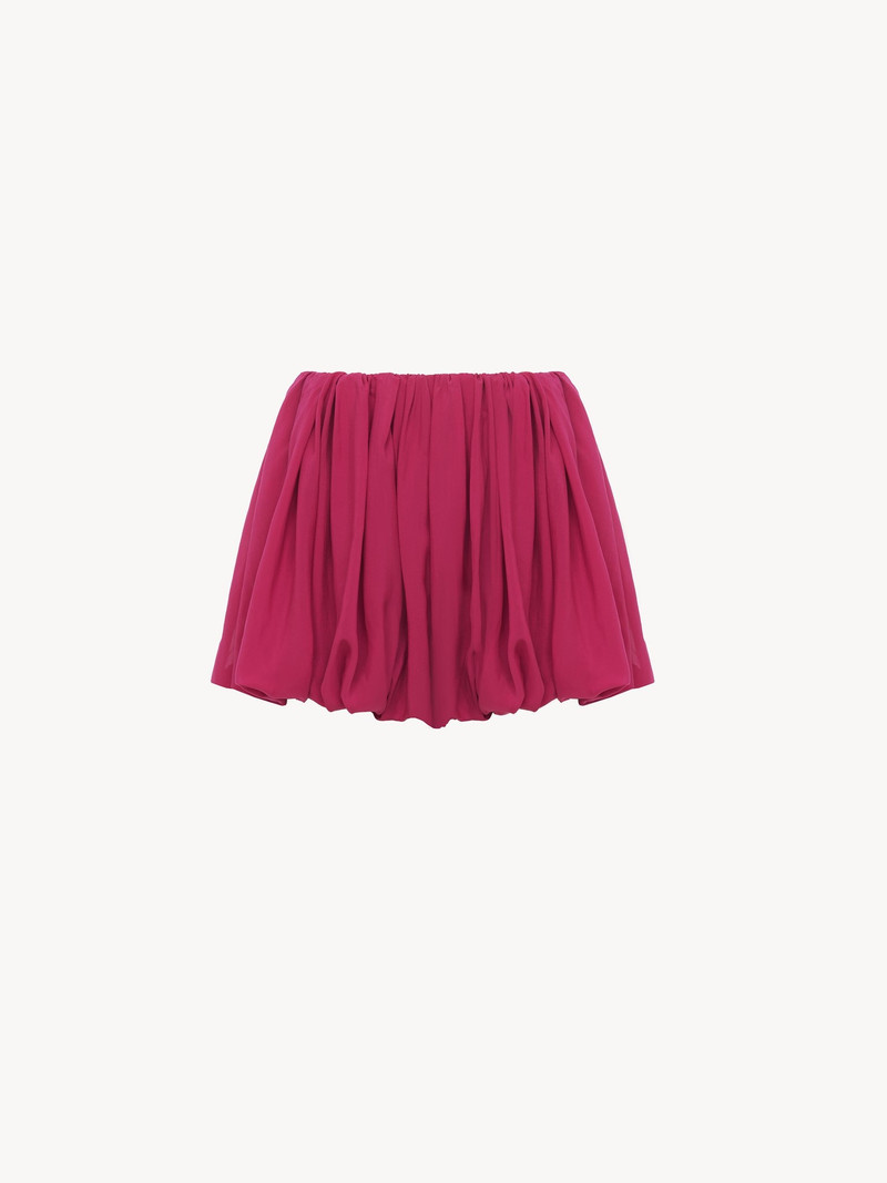 Chloé MINI BLOOMER SHORTS IN SILK CHARMEUSE outlook