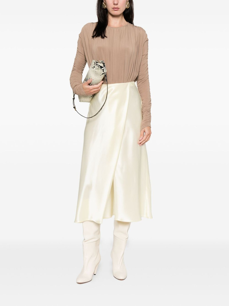 KHAITE Demi midi skirt outlook