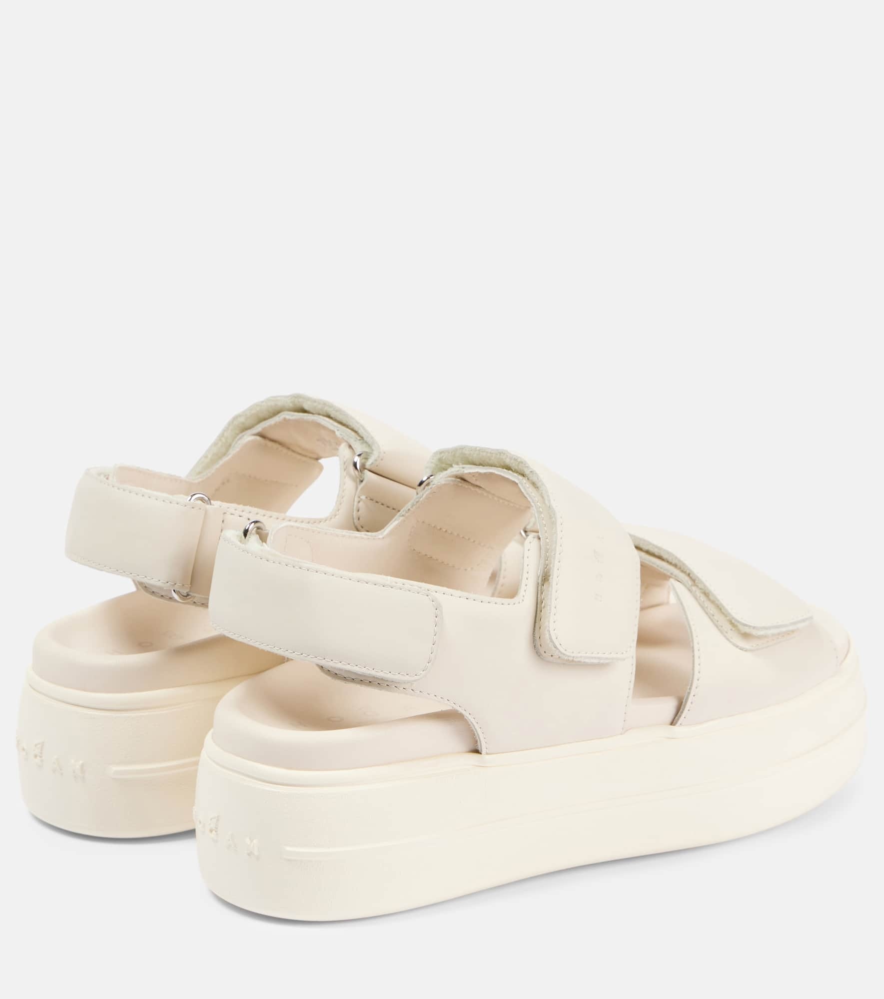 H680 leather sandals - 2