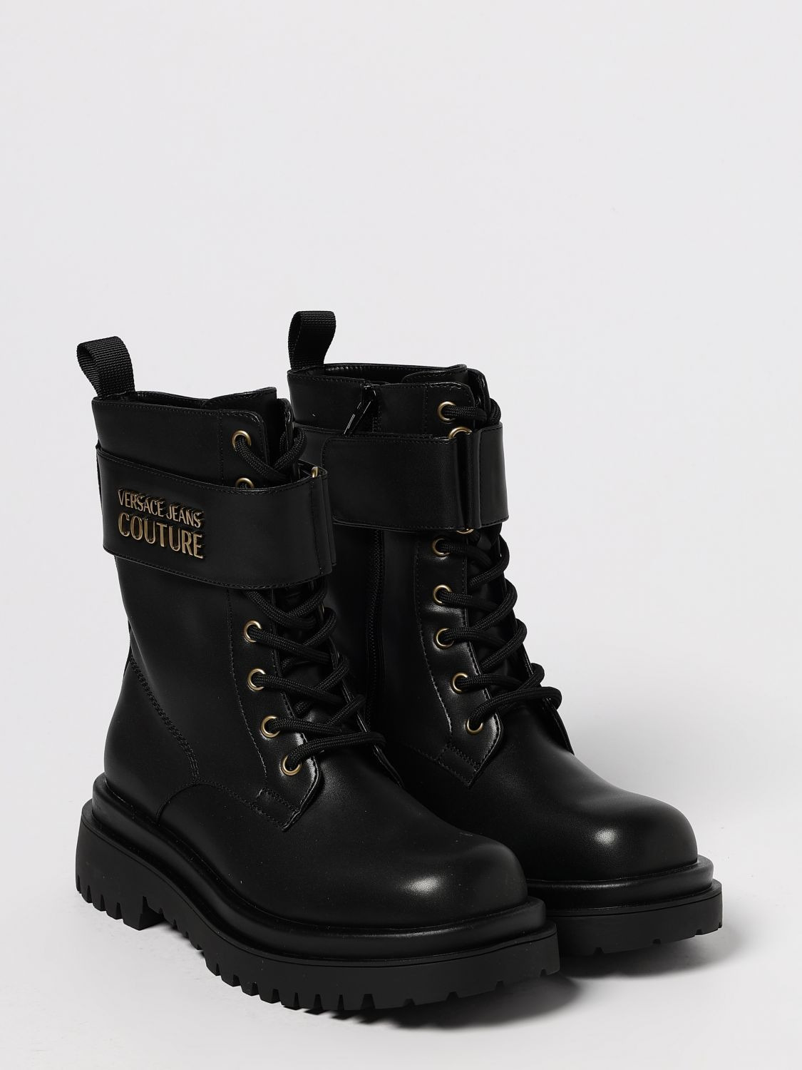 Flat ankle boots woman Versace Jeans Couture - 2