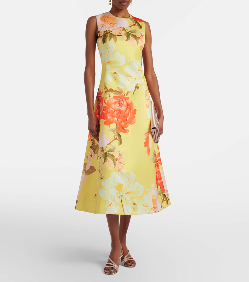 LEO LIN Cleo floral midi dress outlook