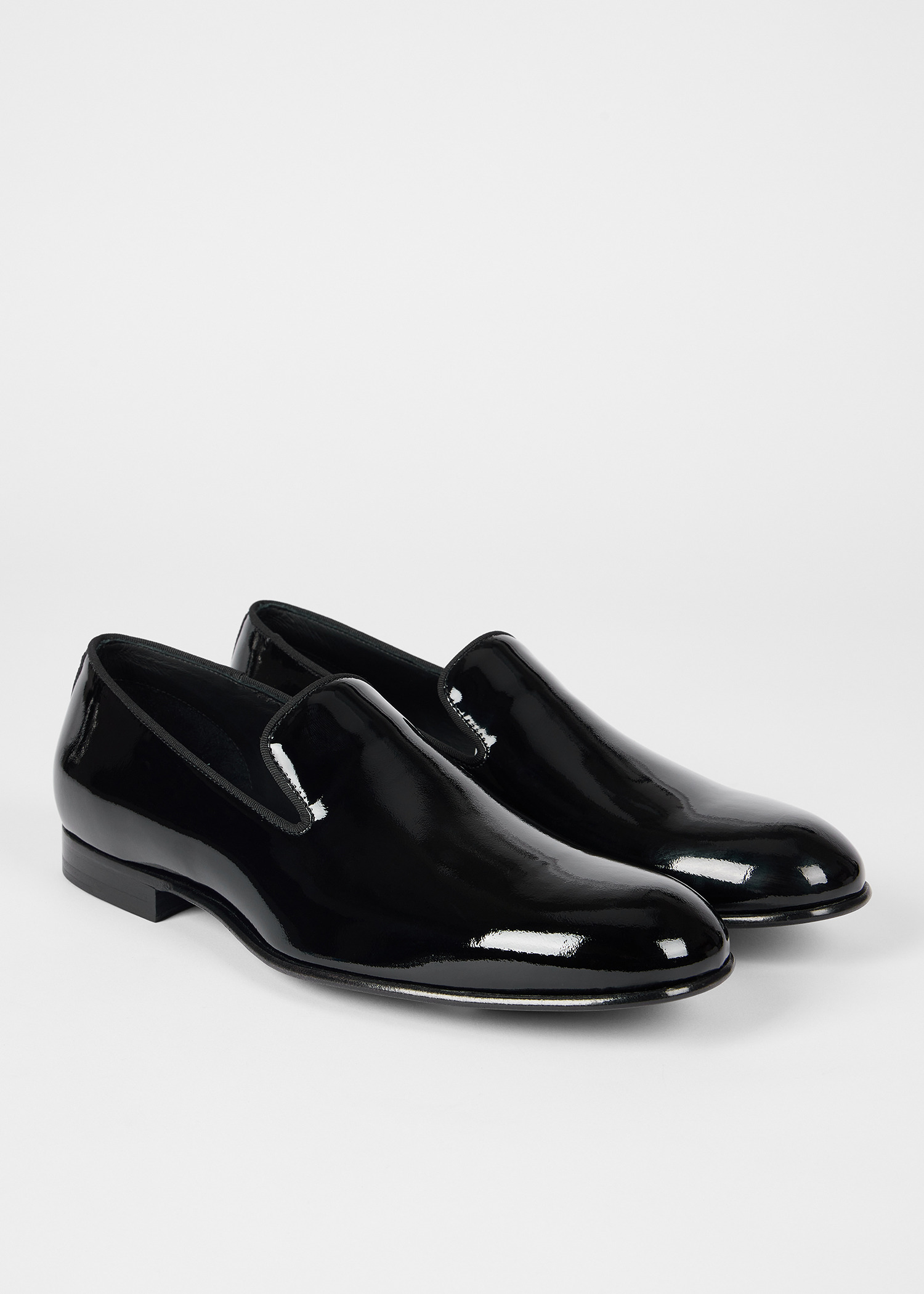 Black Patent Leather 'Rudyard' Loafers - 4