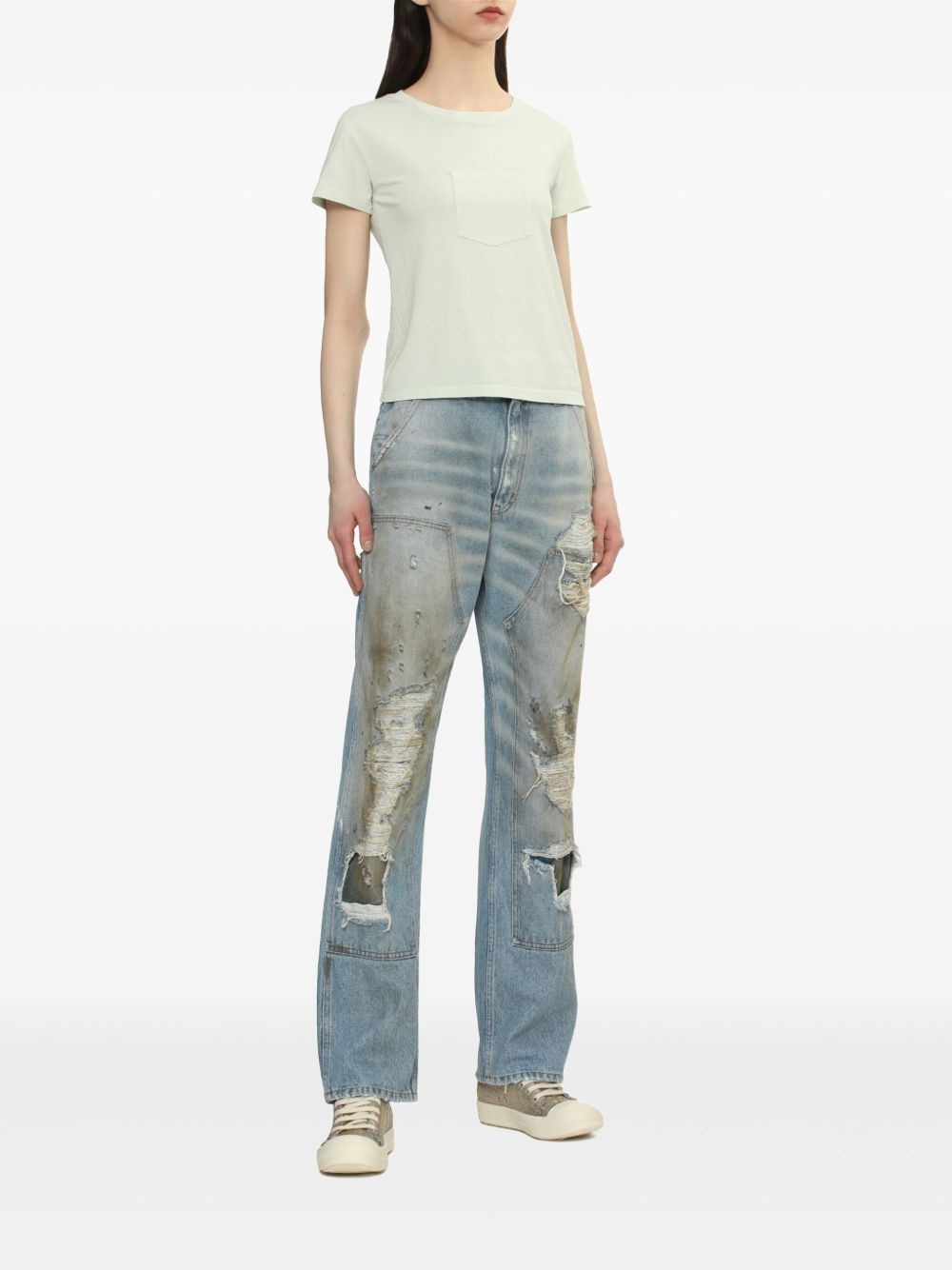 pocket-detail T-shirt - 2