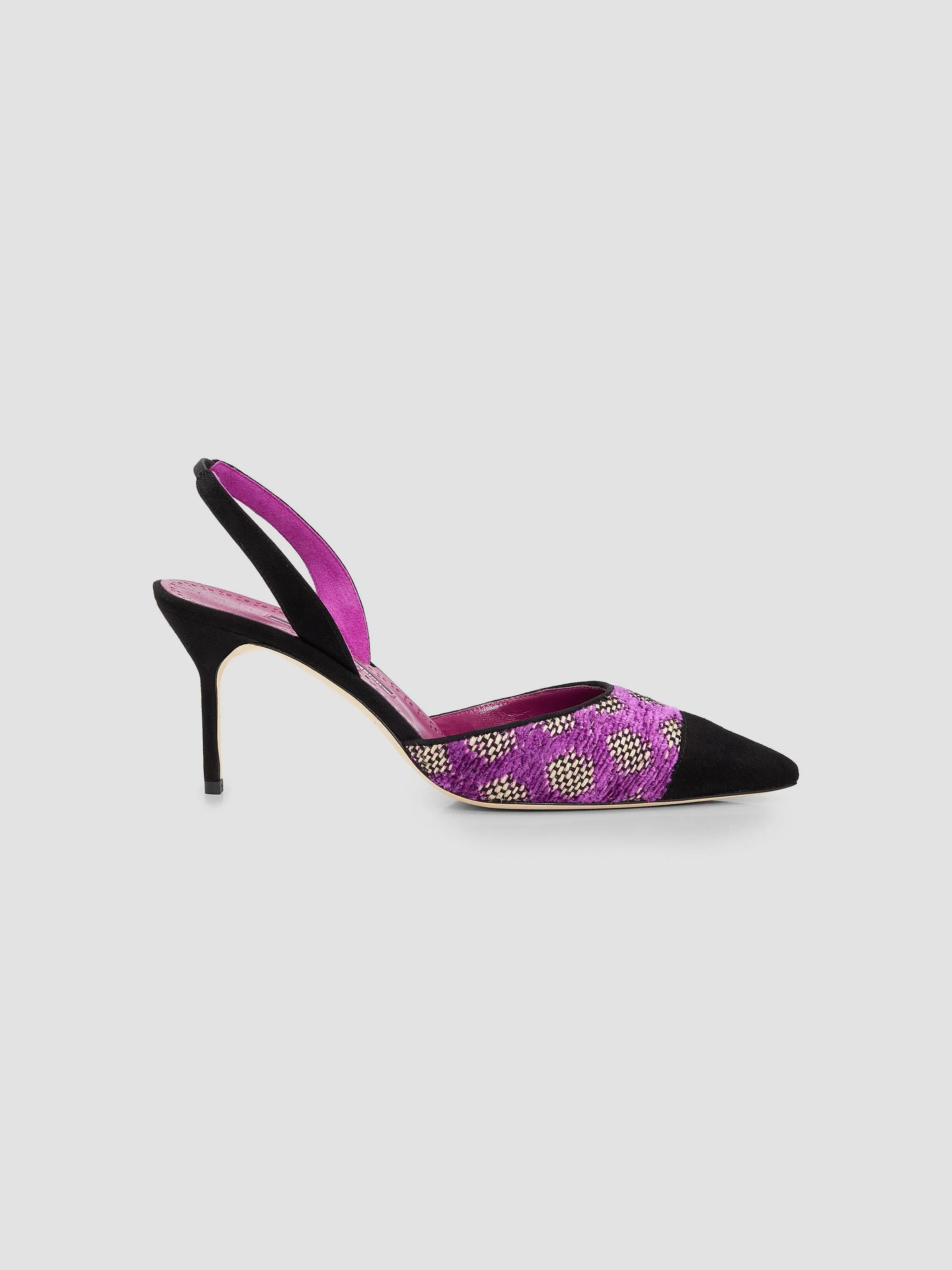 Women's Capsli Gala Slingback Pumps - Black - 1