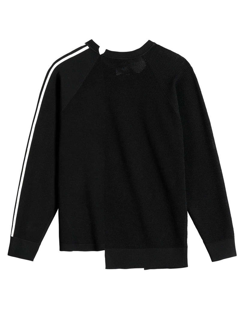 Y-3 Y-3 LOGO KNIT SWEATSHIRT – BLACK outlook