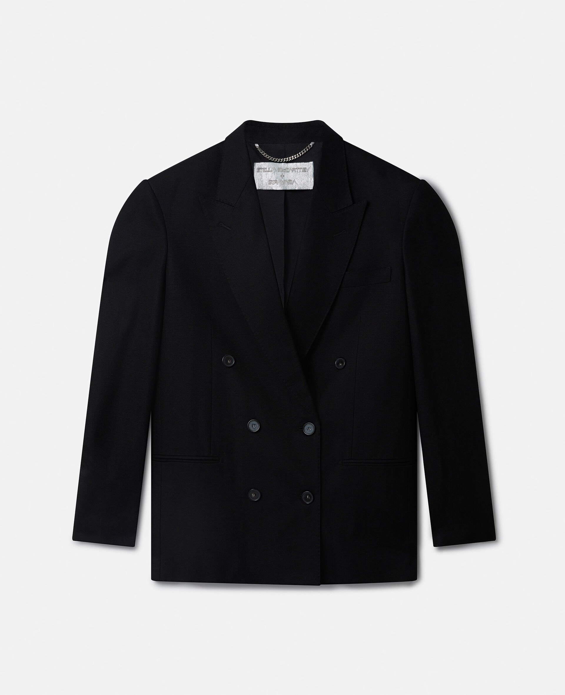 Sexy Robot Graphic Tuxedo-Lapel Blazer - 1