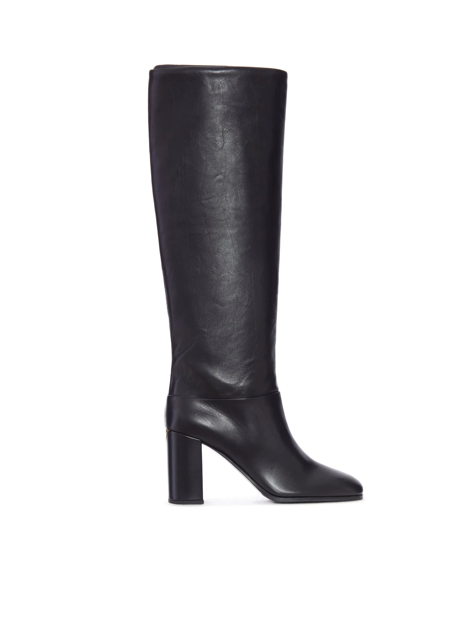 LEATHER HEEL BOOTS - 1