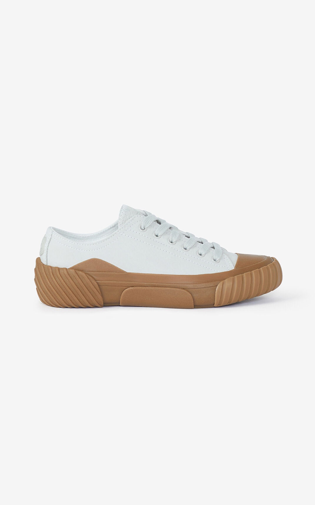 Tiger Crest leather trainers - 1