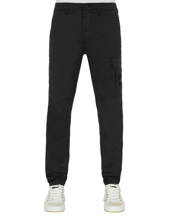 32419 SUPIMA® COTTON TWILL STRETCH-TC BLACK - 1