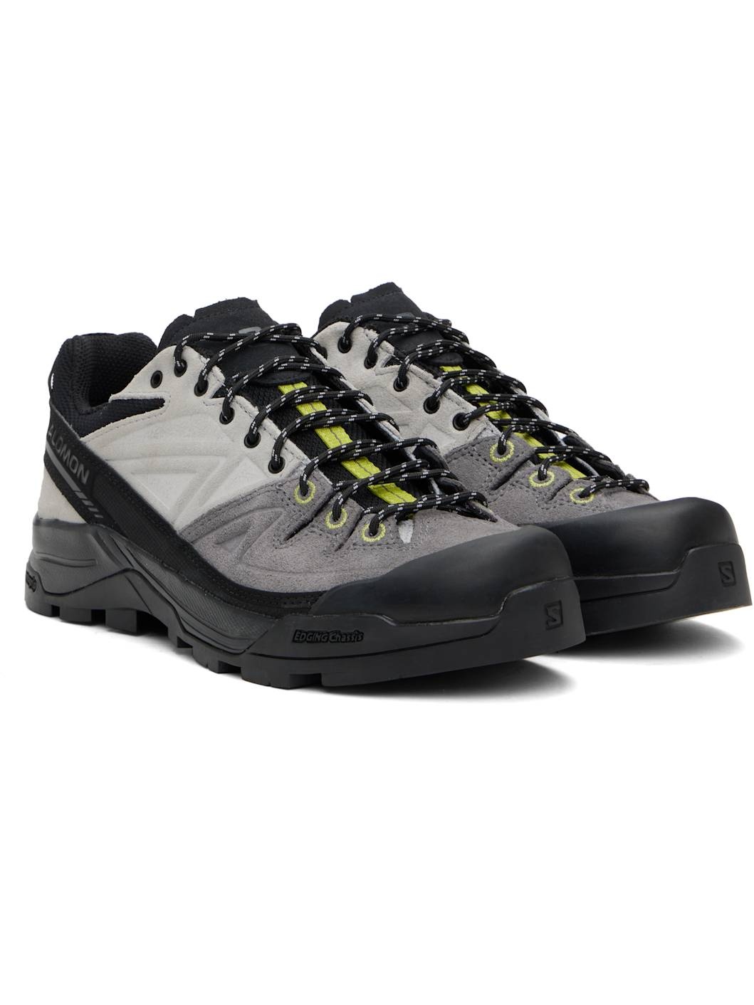 Black & Gray X-ALP LTR Sneakers - 4