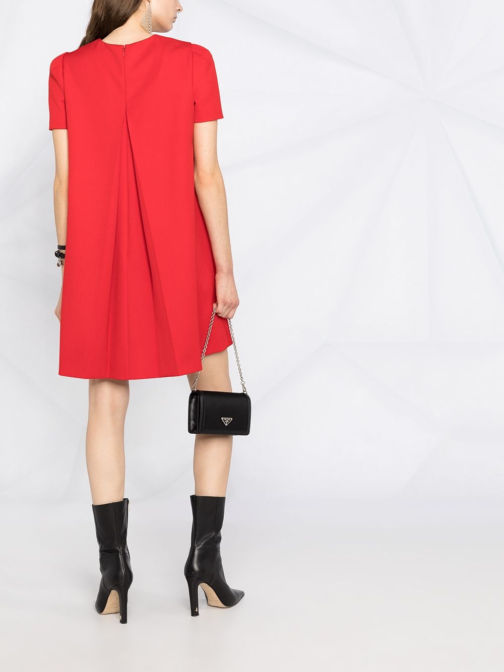 round neck dress - 4