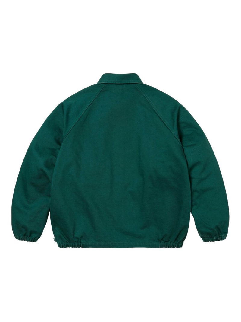 Supreme logo-embroidered bomber jacket outlook