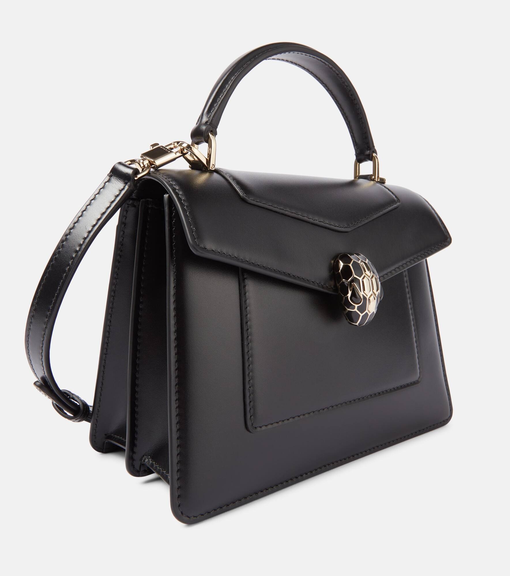 Serpenti Forever Medium leather tote bag - 6