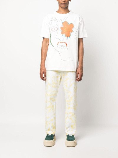 Andersson Bell graphic-print cotton short-sleeve T-shirt outlook
