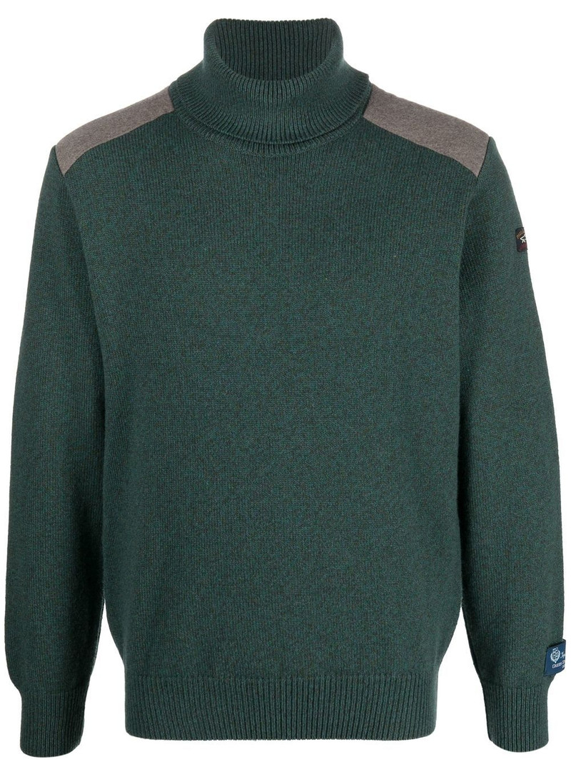 wool roll-neck jumper 1