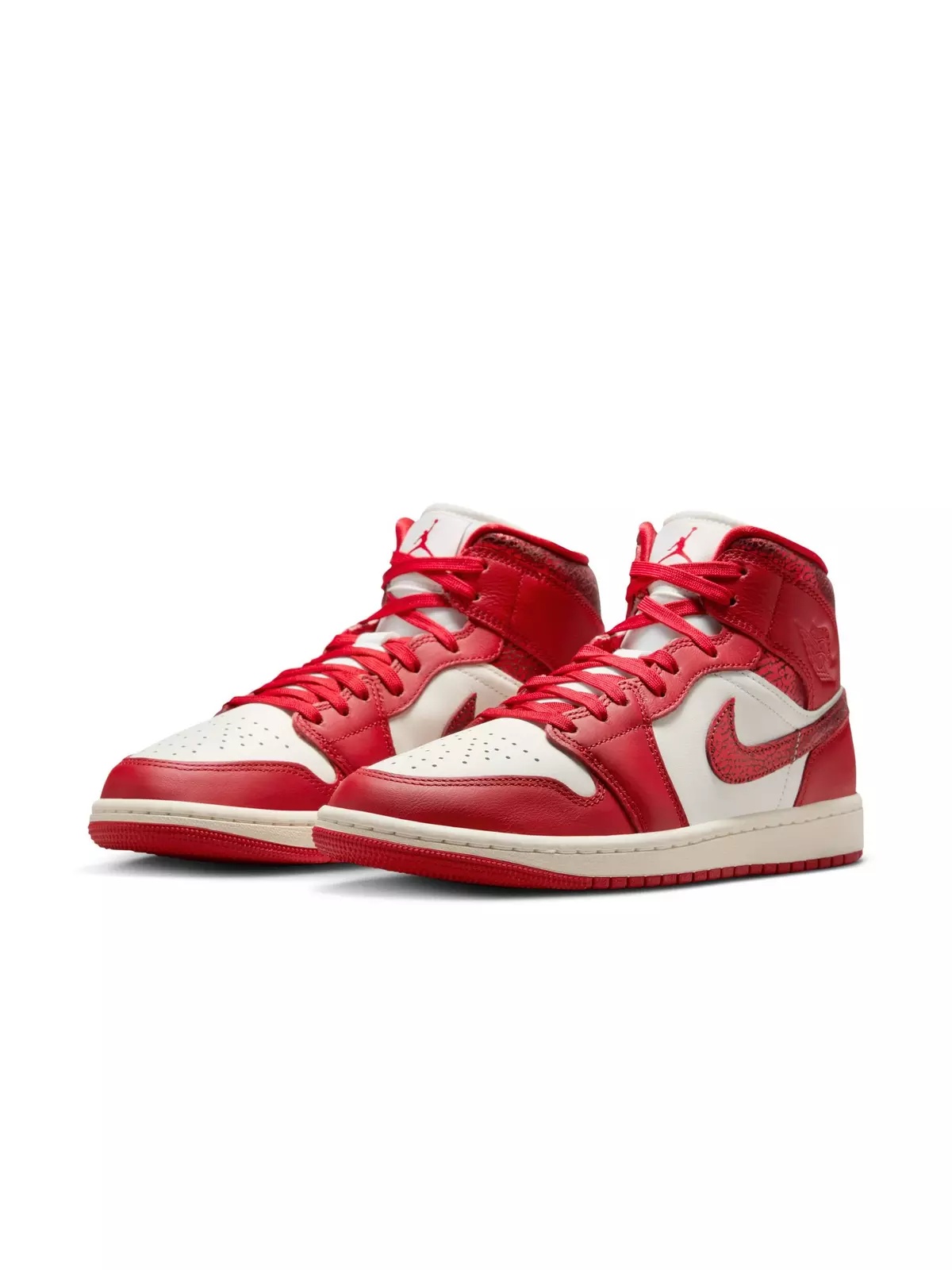 1 Mid SE "Sail/Varsity Red/Team Red" Women's Shoe - 5