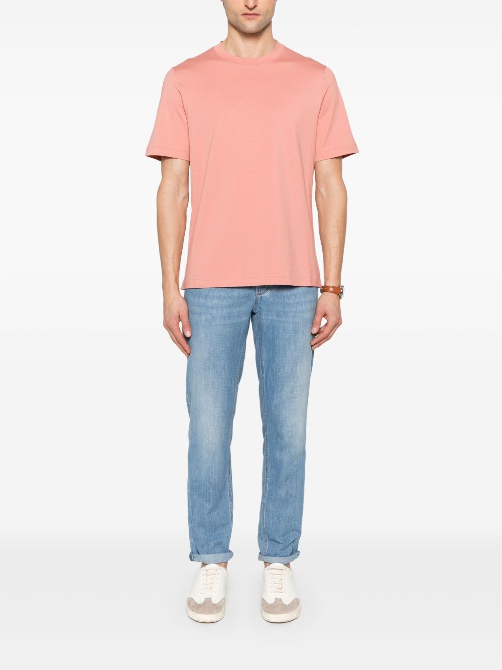 cuffed-hem jeans - 2