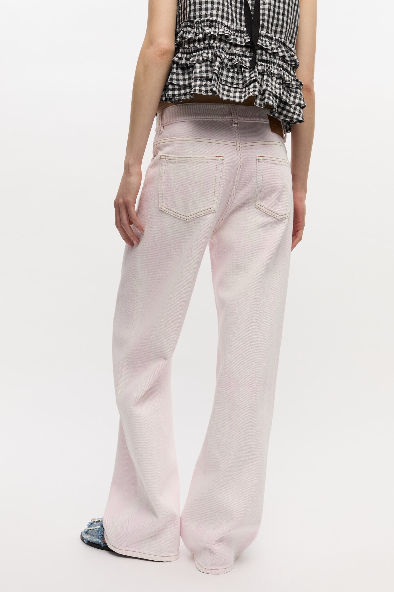 PINK WASHED IZEY JEANS - 4
