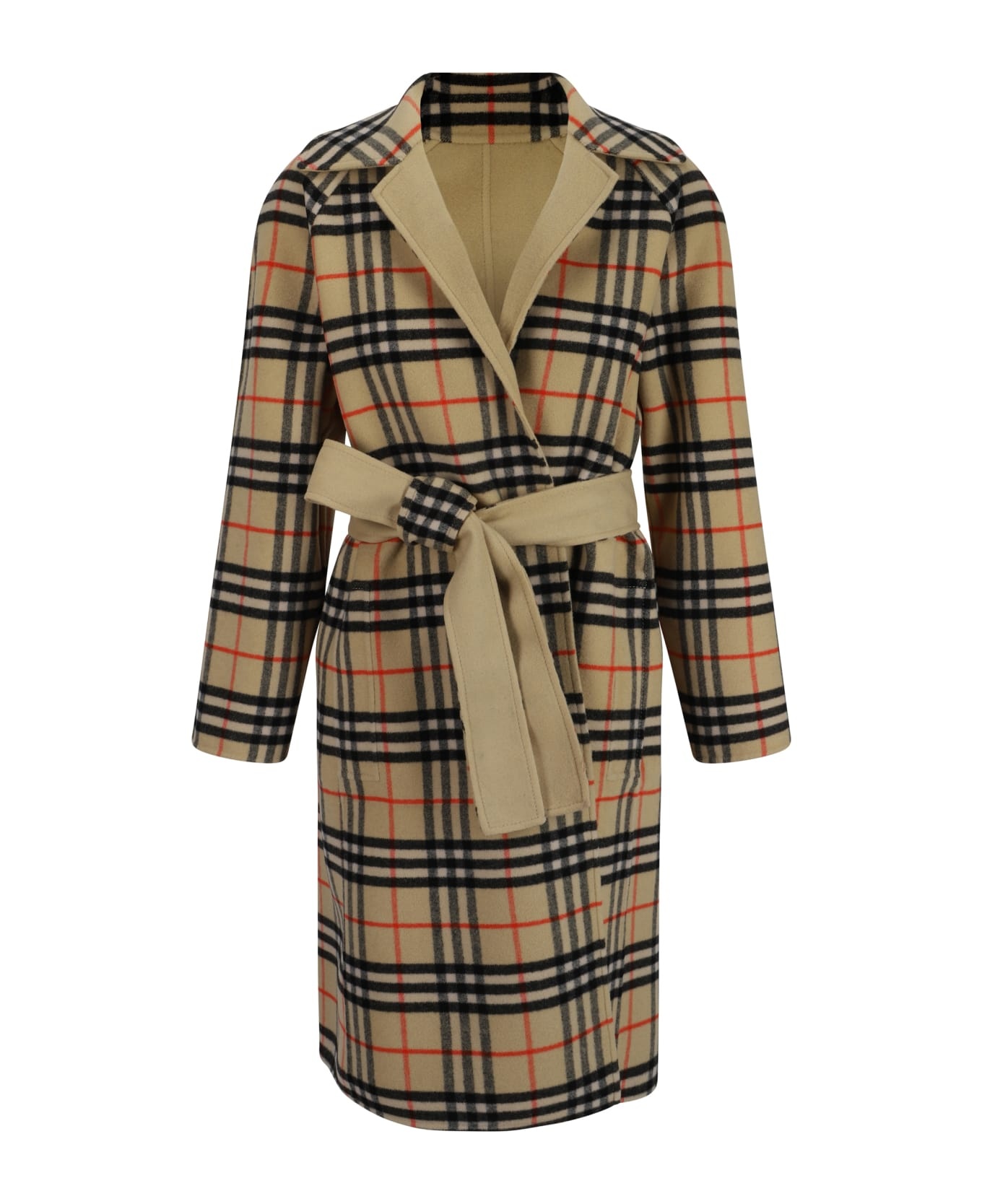 Breasted Reversible Coat - 2