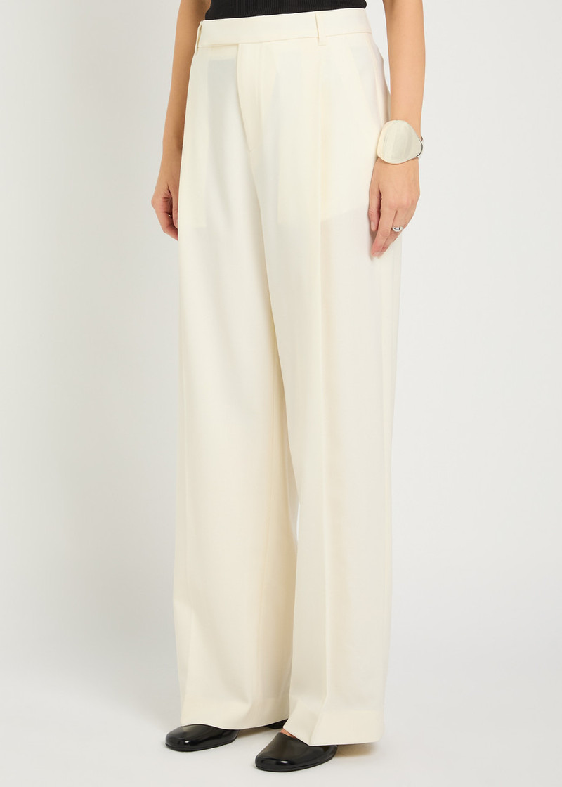 MARIA McMANUS Maria Mcmanus Straight-leg Stretch-wool Trousers outlook